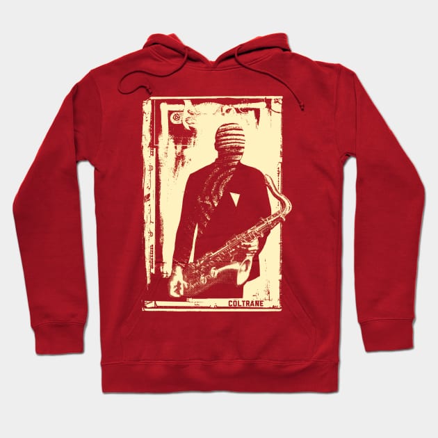 John Coltrane Hoodie by todd_stahl_art